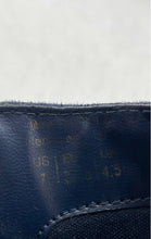 Load image into Gallery viewer, Aldo Womens Blue Suede Almond Toe Side Zipper Block Heel Chelsea Boots Size 7