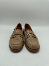 Load image into Gallery viewer, Russell & Bromley Womens Beige Leather Round Toe Slip On Loafer Shoes Sz EUR 36