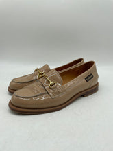 Load image into Gallery viewer, Russell & Bromley Womens Beige Leather Round Toe Slip On Loafer Shoes Sz EUR 36