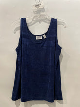 Load image into Gallery viewer, Chico's Womens Blue Scoop Neck Sleeveless Wide Strap Pullover Tank Top Size 3