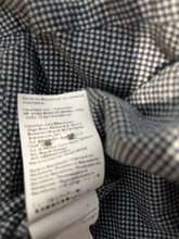 Load image into Gallery viewer, Hugo Boss Mens Blue White Diamond Long Sleeve Spread Collar Dress Shirt Size 41