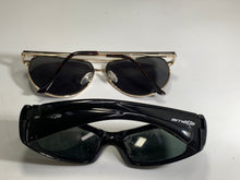 Load image into Gallery viewer, Lot Of 2 Arnette Kenneth Cole Reaction Black UV Protected Full Rim Sunglasses