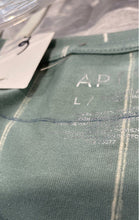 Load image into Gallery viewer, APT.9 Womens Green Square Print Crew Neck Short Sleeve T Shirt Size Large