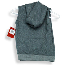 Load image into Gallery viewer, Jordan Boys Gray Cotton Blend Logo Sleeveless Pullover Hoodie Size 4-5 Yrs