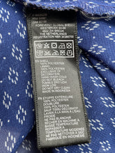 Load image into Gallery viewer, Forever 21 Womens Blue White Geometric Sleeveless Collared Summer Dress Size S