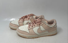 Load image into Gallery viewer, Nike Womens Dunk Low White Pink Leather Lace-Up Low Top Sneaker Shoes Size 9
