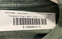 Load image into Gallery viewer, Vineyard Vines Mens Green Long Sleeve Crew Neck Pullover T-Shirt Size Medium

