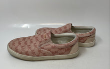 Load image into Gallery viewer, Michael Kors Womens Pink And Gold Monogram Slip-On Sneakers Shoes Size 5
