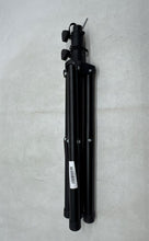 Load image into Gallery viewer, Black Metal Adjustable Leg Lightweight Compact Telescope Tripod Stand
