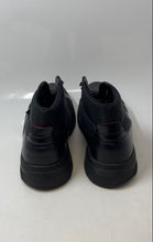 Load image into Gallery viewer, Hugo Boss Mens Black Leather Round Toe Lace-Up Ankle Boots Size EUR 46
