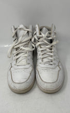 Load image into Gallery viewer, Adidas Womens Hoops 3.0 Mid GW5457 White Mid Top Lace-Up Sneaker Shoes Size 9
