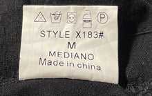 Load image into Gallery viewer, In2you Womens Black Fashion Paris Milano Short Sleeve T-Shirt Size Medium
