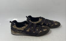 Load image into Gallery viewer, Coach Womens Harmonie Brown Logo Print Round Toe Sneaker Shoes Size 8.5
