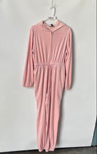 Load image into Gallery viewer, Forever 21 Womens Pink Drawstring Waist Long Sleeve One-Piece Jumpsuit Size M
