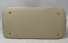 Load image into Gallery viewer, Anne Klein Womens Beige And Pink Colorblock Leather Top Handle Satchel Handbag
