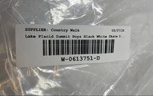 Load image into Gallery viewer, Lake Placid Boys Summit Black White Adjustable Ice Skates Size 1-4
