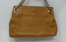 Load image into Gallery viewer, Michael Kors Womens Brown Leather Chain Strap Inner Pocket Shoulder Purse
