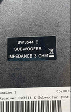 Load image into Gallery viewer, Philips SW3544 E Black Home Theater System AV Receiver Subwoofer Not Tested
