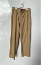 Load image into Gallery viewer, Banana Republic Womens Brown Flat Front Sculpted Stretch Dress Pants Size 0
