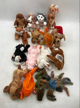 Load image into Gallery viewer, Lot Of Assorted Mixed Ty Multicolor Beanie Babies Collectible Plush Toys
