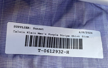 Load image into Gallery viewer, Calvin Klein Mens Purple Plaid Long Sleeve Collared Button-Up Shirt Size XXL
