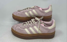 Load image into Gallery viewer, Adidas Womens Gazelle Bold Pink White Low Top Lace-Up Sneaker Shoes 10
