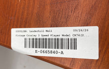 Load image into Gallery viewer, Vintage Crosley Model CR74 3-Speed Player Musician Entertainment Center Untested
