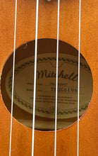 Load image into Gallery viewer, Mitchell MU40NT Brown 4-String Beginner Concert Soprano Ukulele In Case
