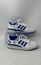 Load image into Gallery viewer, Adidas Kids Forum Low FY7974 White Blue Low Top Lace-Up Sneakers Shoes Size 7
