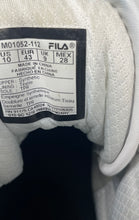 Load image into Gallery viewer, Fila Mens Vulc 13 1FM01052-112 White Black Lace-Up Sneaker Shoes Size 10
