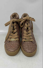 Load image into Gallery viewer, Guess Womens Brown High Top Lace-Up Round Toe Sneakers Shoes Size 5.5M
