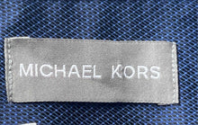 Load image into Gallery viewer, Michael Kors Mens Blue Regular Fit Wrinkle Free Dress Shirt Size 15 32/33
