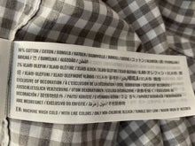 Load image into Gallery viewer, Abercrombie &amp; Fitch Mens White Gray Gingham Long Sleeve Button-Up Shirt Size XL
