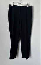 Load image into Gallery viewer, Karl Lagerfeld Womens Black Pockets Straight Leg Trouser Pants Size 8
