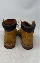Load image into Gallery viewer, Timberland Boys Premium 6-Inch Brown Waterproof Combat Boots Size 4.5 M
