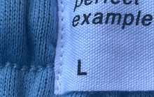 Load image into Gallery viewer, EPTM. The Perfect Example Mens Blue White Cotton Drawstring Sweatpants Size L
