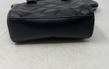 Load image into Gallery viewer, Steve Madden Womens Bbabi Black Quilted Faux Leather Crossbody Handbag W/ Pouch
