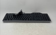 Load image into Gallery viewer, Dell Black Portable Wired USB Desktop English Keyboard Model KB813t
