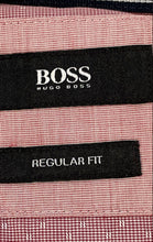 Load image into Gallery viewer, Hugo Boss Mens Pink Printed Long Sleeve Regular Fit Button-Up Shirt Size XL
