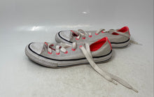 Load image into Gallery viewer, Converse Boys Chuck Taylor All Star 658126F White Fuchsia Sneaker Shoes Size 3
