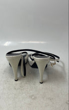 Load image into Gallery viewer, Couture Donald J Pliner Womens White Leather Adjustable Ankle Strap Heels Size 7

