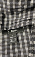 Load image into Gallery viewer, Alfani Mens Black Check Print Long Sleeve Spread Collar Button-Up Shirt Size XL
