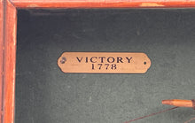 Load image into Gallery viewer, Victory Replica 1778 Ship Wall Decor Shadow Box Nautical Frame

