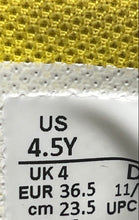 Load image into Gallery viewer, Nike Kids Jordan Pro Strong White Yellow Black Lace-Up Sneaker Shoes Size 4.5Y
