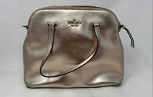Load image into Gallery viewer, Kate Spade New York Womens Maise Gold Color Detachable Strap Dome Satchel Bag
