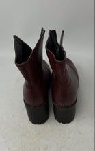 Load image into Gallery viewer, Beston Womens Ruler-2 Brown Round Toe Block Heel Front Zip Ankle Bootie Size 8.5
