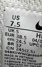 Load image into Gallery viewer, Nike Womens Air Max Nuaxis White Low Top Lace-Up Sneaker Shoes Size 7.5
