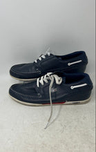 Load image into Gallery viewer, Lacoste Mens Dreyfus 7-20SPM8121121 Blue White Lace-Up Sneaker Shoes Size 9
