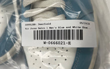Load image into Gallery viewer, Authentic Nike Womens Air Jordan 1 Mid BQ6472-141 Blue White Sneakers Shoes Sz 9
