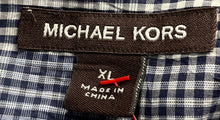 Load image into Gallery viewer, Michael Kors Mens Multicolor Printed Long Sleeve Button-Up Shirt Size XL
